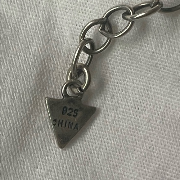 Silpada Vintage Glass Bead White Pearl Sterling Silver Necklace - N1602 Retired - Picture 7 of 8